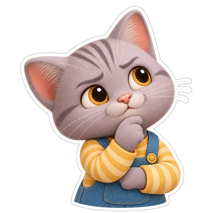 Задумчивый котик Patricat
